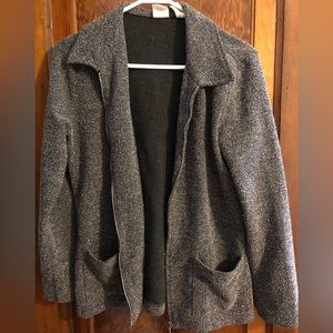 Emma James Gray Tweedy Jacket, S